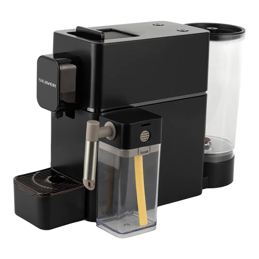 Capsule Coffee Maker with Milk Foamer