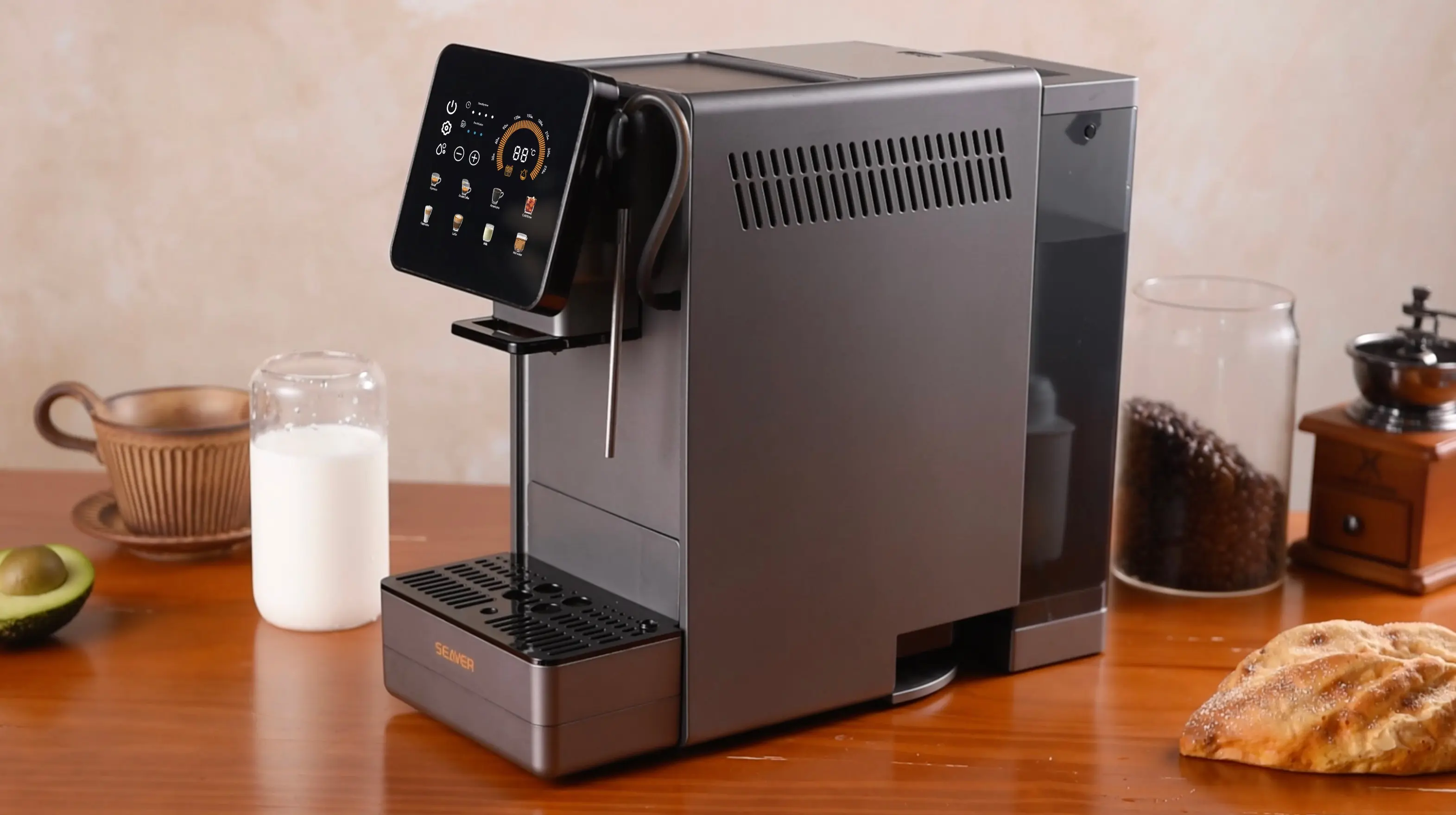 Touch Screen Commercial Coffee Machine
